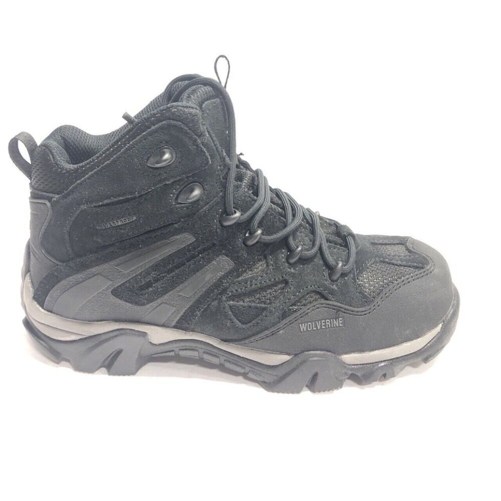 Wolverine Women’s Wilderness, Black Waterproof Boots, Size 10 Wide